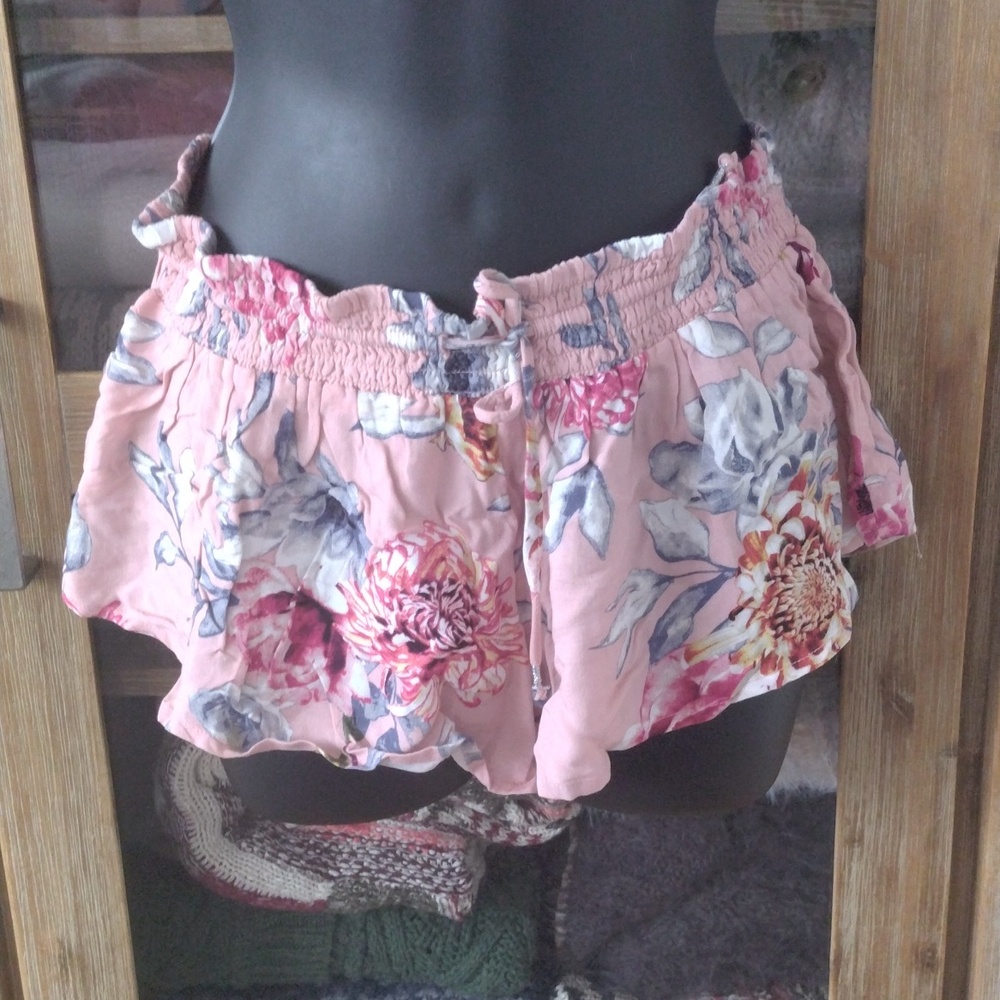 Ripcurl Black and Pink Shorts